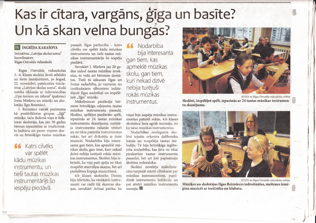 Un kā skan velna bungas?