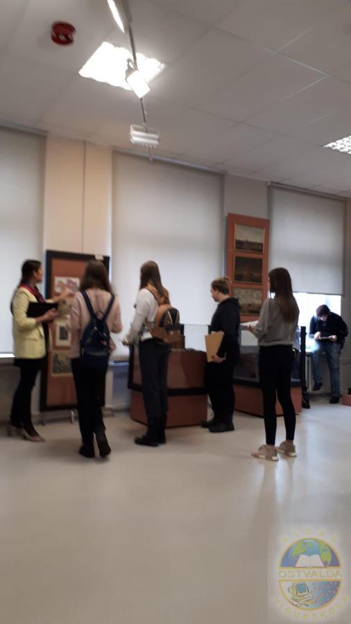 9. klašu skolēni apmeklēja Nacionālo Latvijas vēstures muzeju