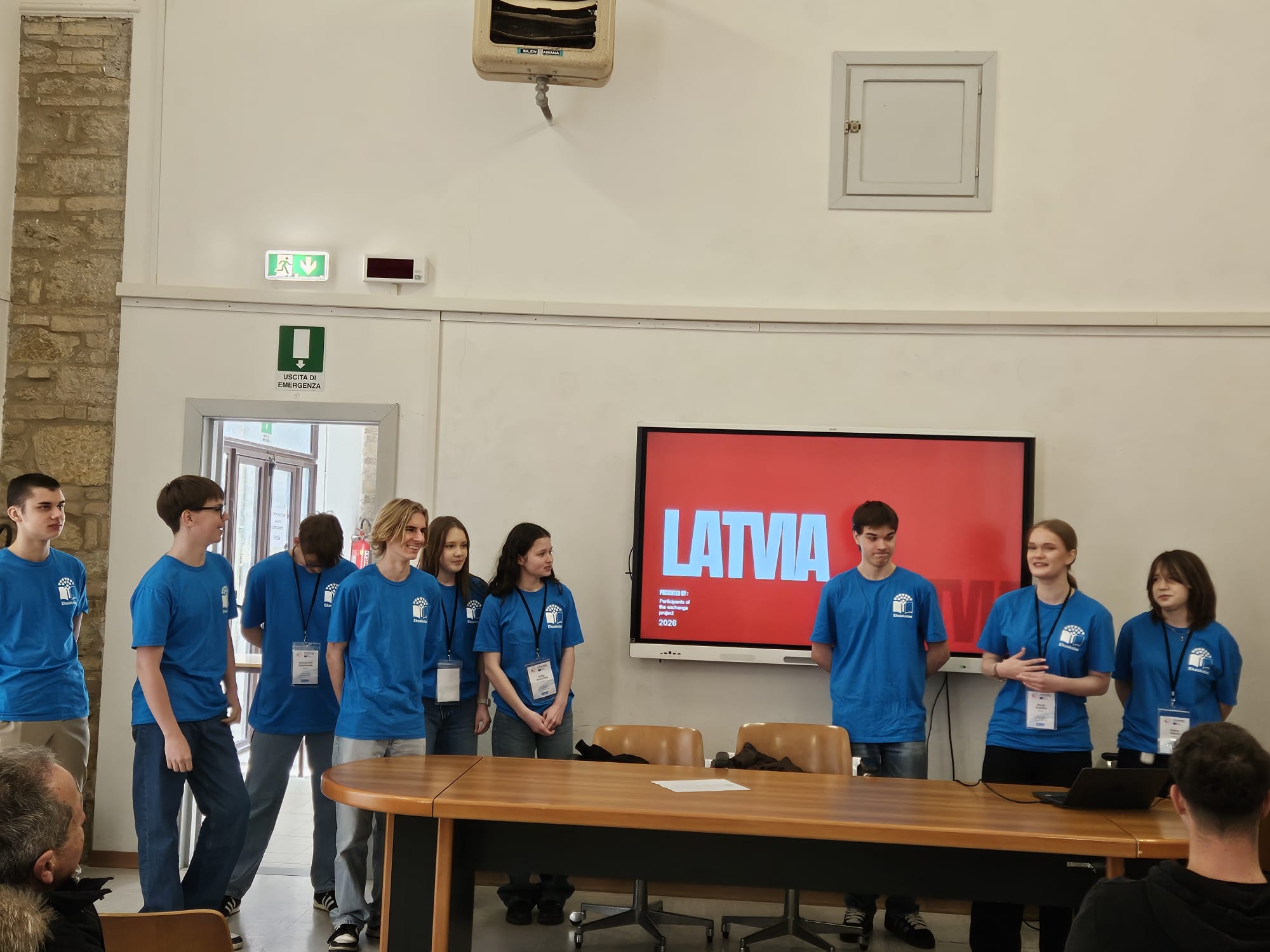 Erasmus  projekts sadarbībā ar  Istituto Tecnico Statale Commerciale e per Geometri "F. Niccolini"Volterra, Itālija.   21.03.  un  22.03. 2026.